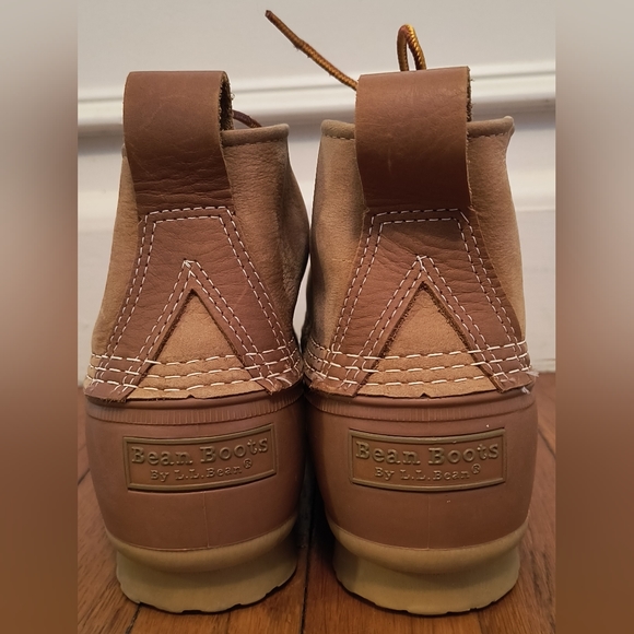 L.L. Bean Duck Boots Size 10 Tan - Picture 8 of 8